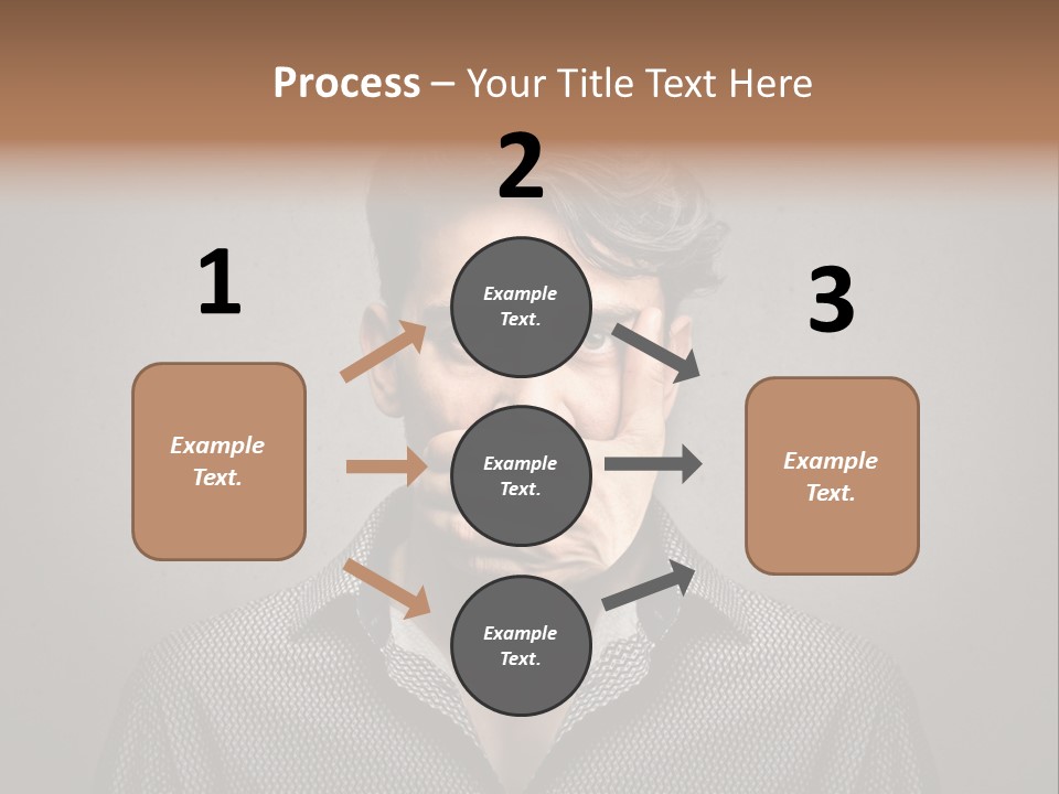 Sadness Hand Dumb PowerPoint Template