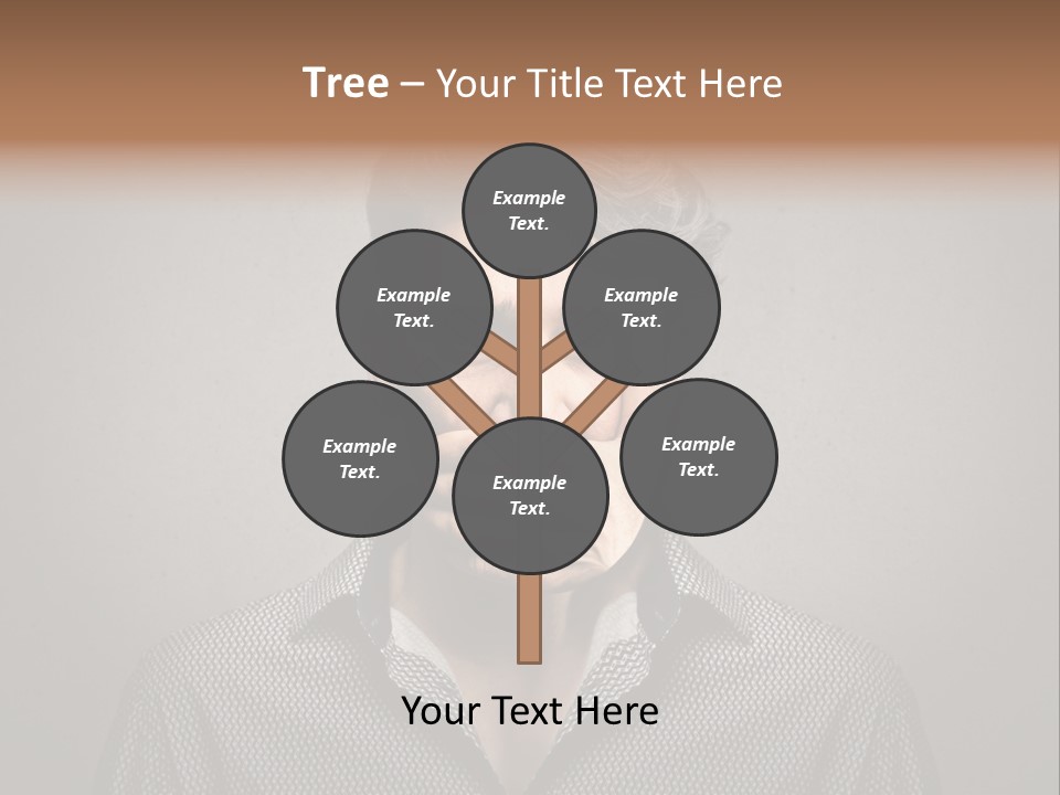 Sadness Hand Dumb PowerPoint Template