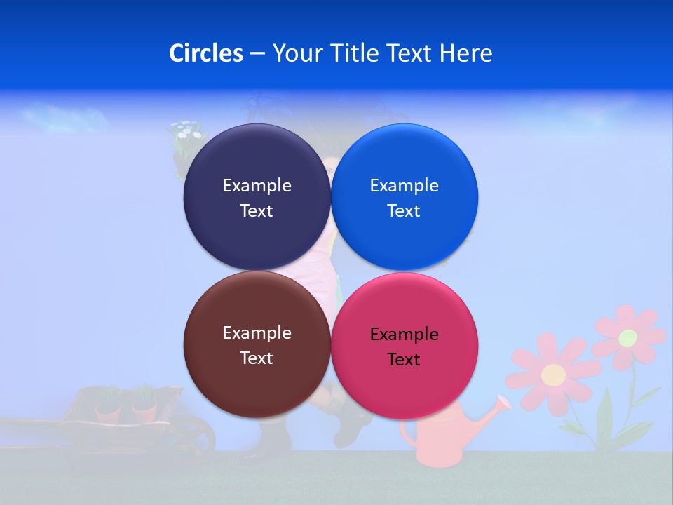 Person Woman Lovely PowerPoint Template