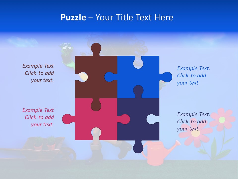 Person Woman Lovely PowerPoint Template