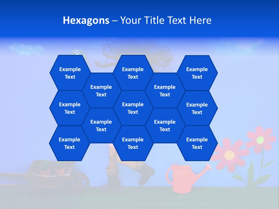 Person Woman Lovely PowerPoint Template