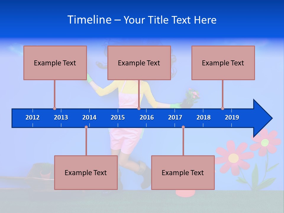 Person Woman Lovely PowerPoint Template