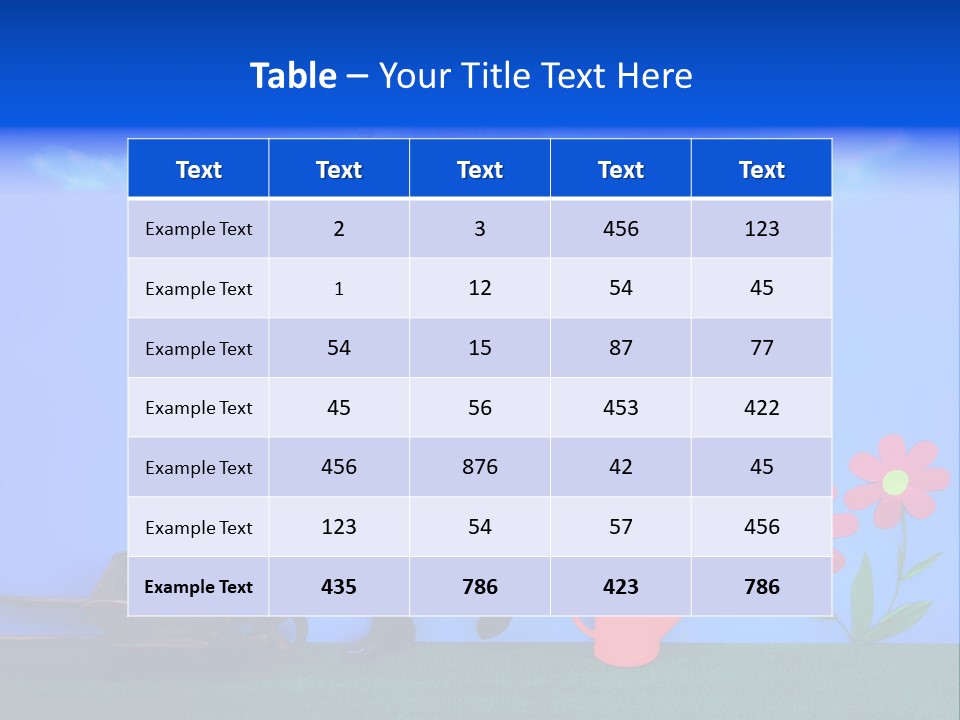 Person Woman Lovely PowerPoint Template