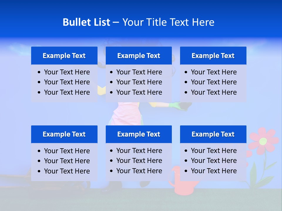 Person Woman Lovely PowerPoint Template