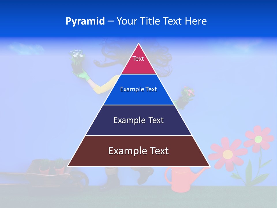 Person Woman Lovely PowerPoint Template