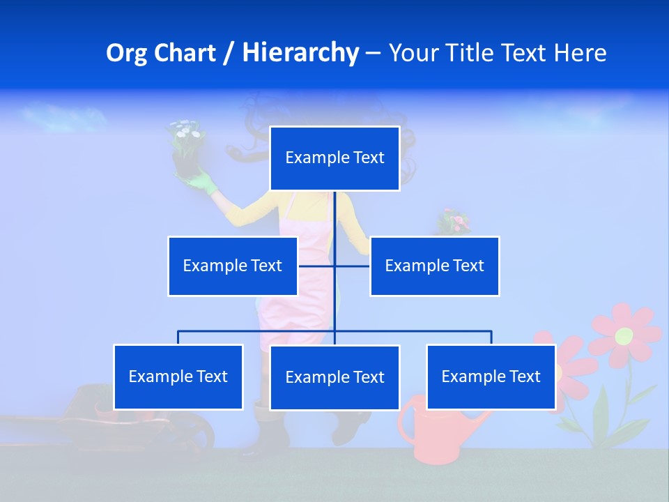 Person Woman Lovely PowerPoint Template