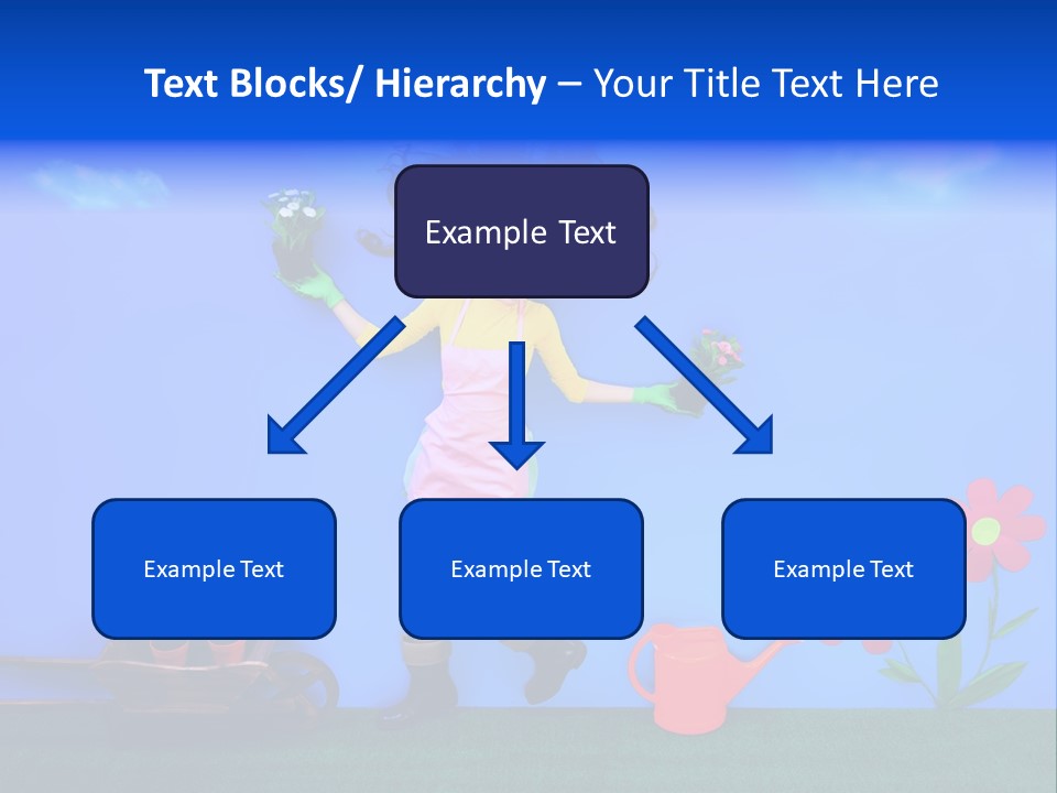 Person Woman Lovely PowerPoint Template