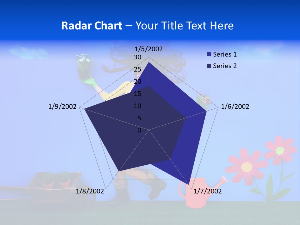 Person Woman Lovely PowerPoint Template