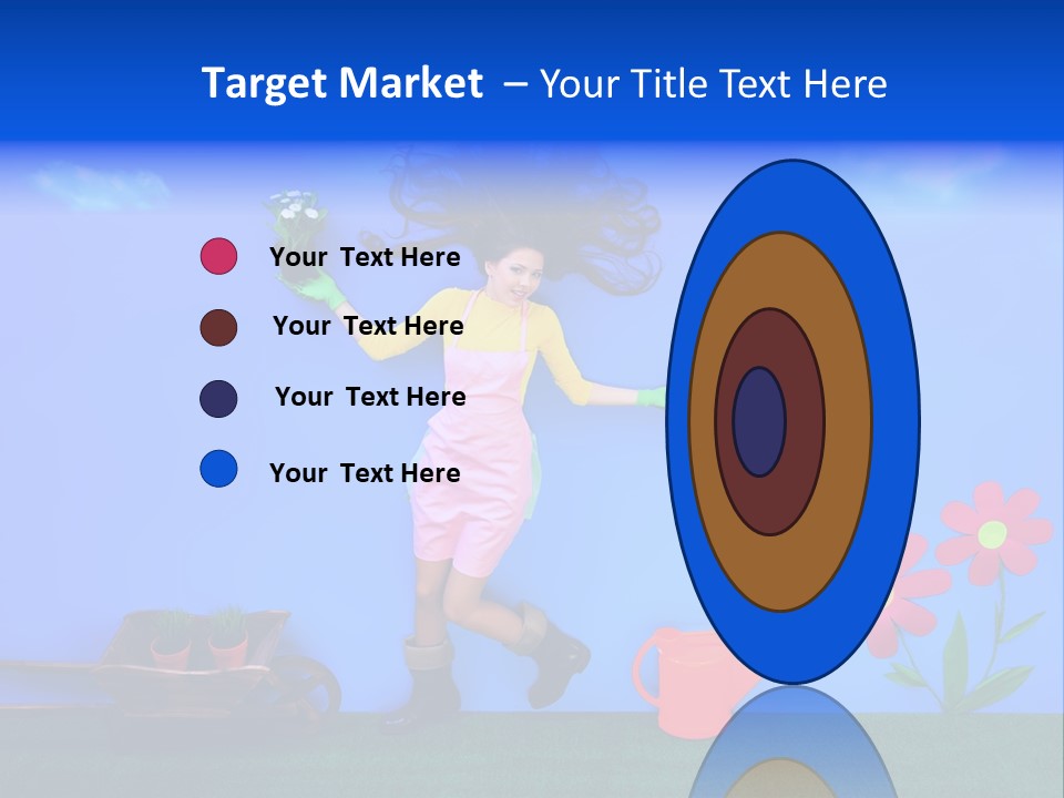 Person Woman Lovely PowerPoint Template