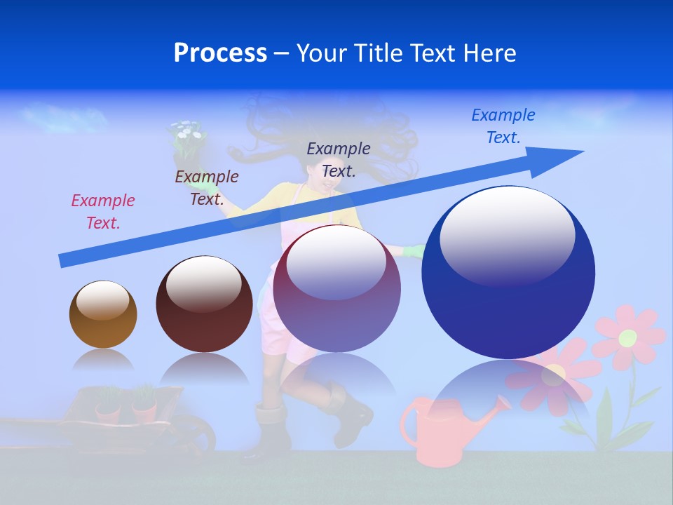 Person Woman Lovely PowerPoint Template