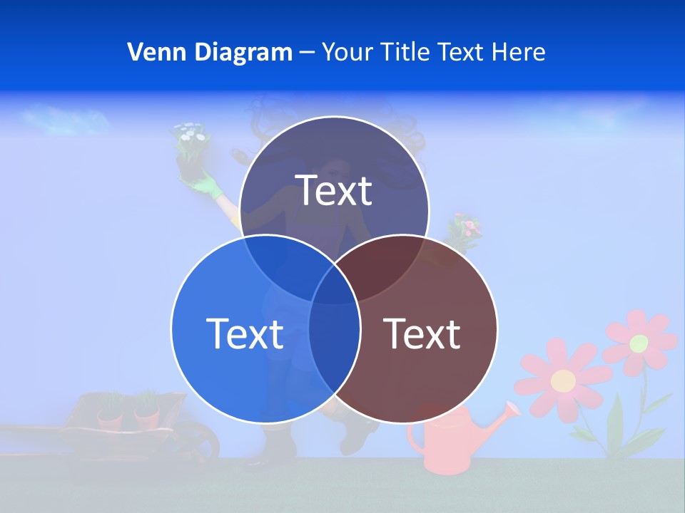 Person Woman Lovely PowerPoint Template