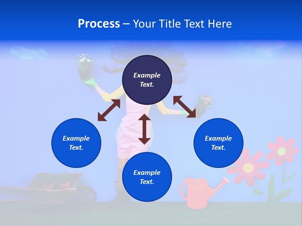Person Woman Lovely PowerPoint Template