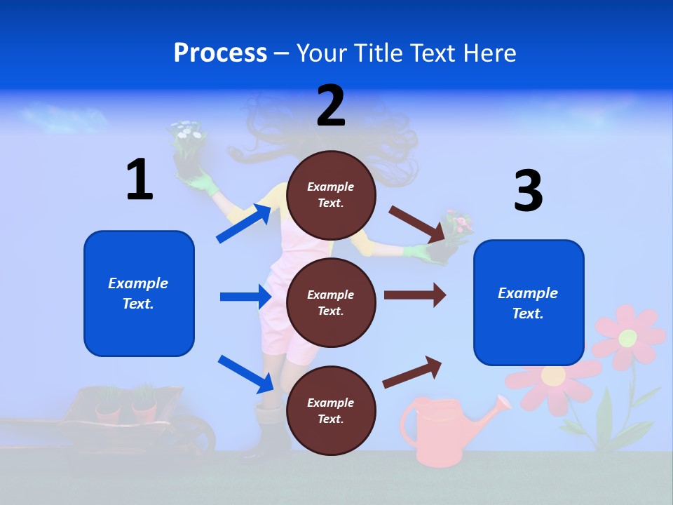 Person Woman Lovely PowerPoint Template