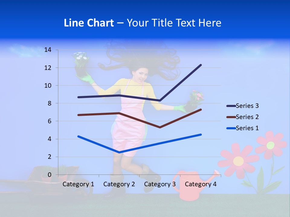 Person Woman Lovely PowerPoint Template