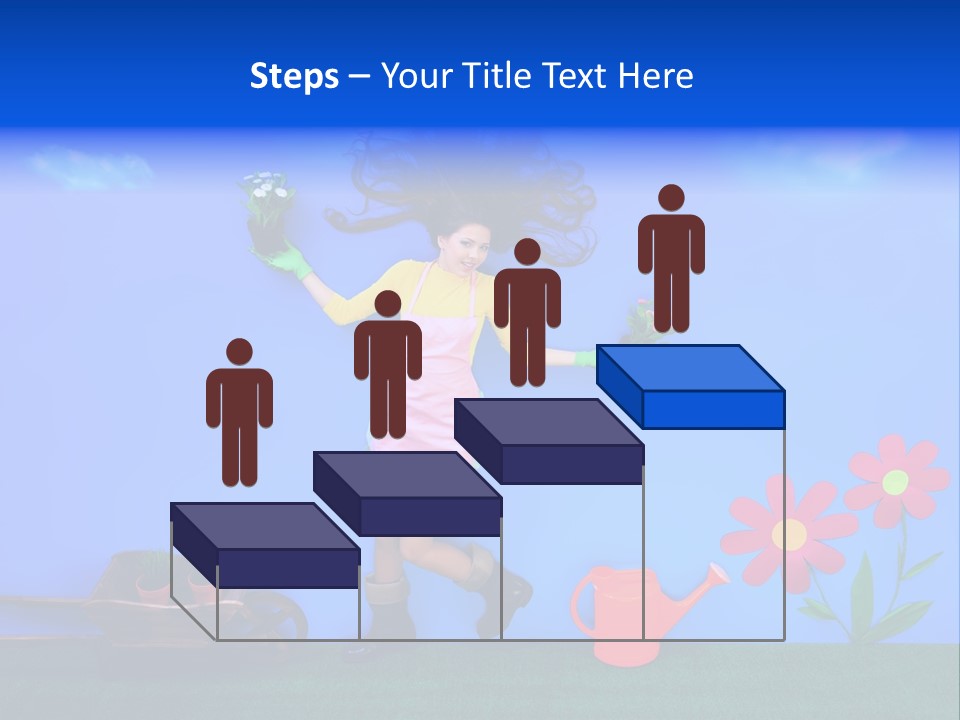 Person Woman Lovely PowerPoint Template