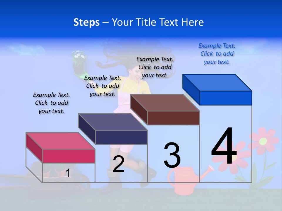 Person Woman Lovely PowerPoint Template