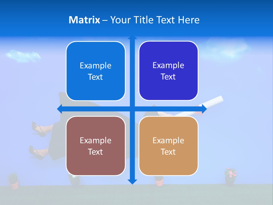 Youth Cloud Education PowerPoint Template