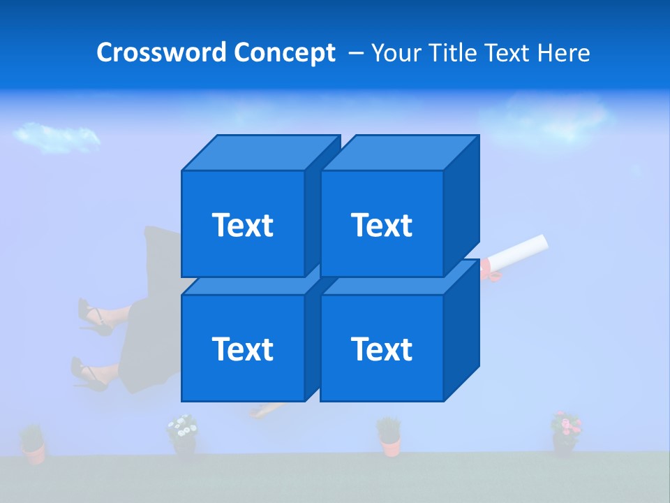 Youth Cloud Education PowerPoint Template