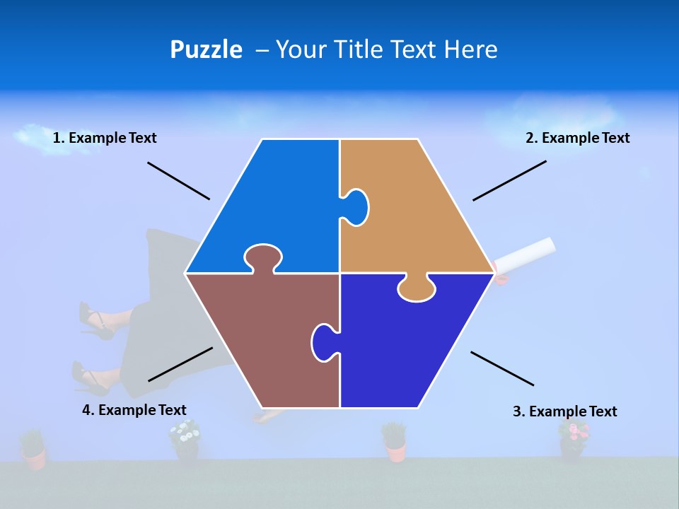 Youth Cloud Education PowerPoint Template