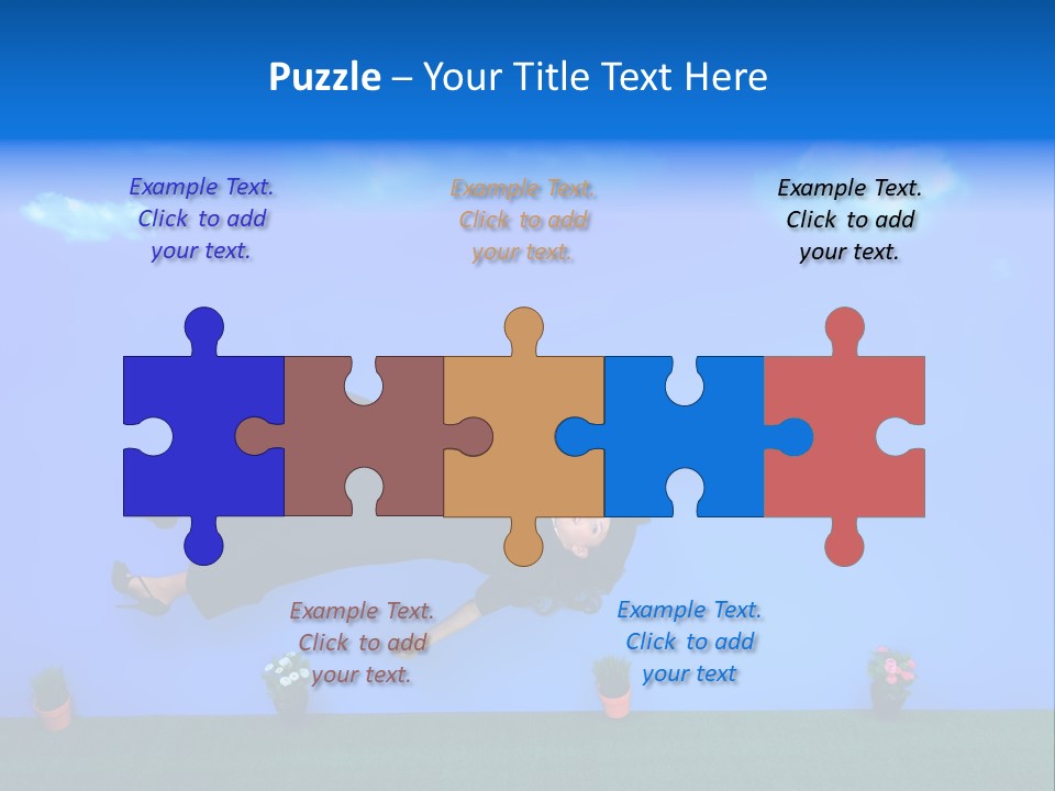 Youth Cloud Education PowerPoint Template