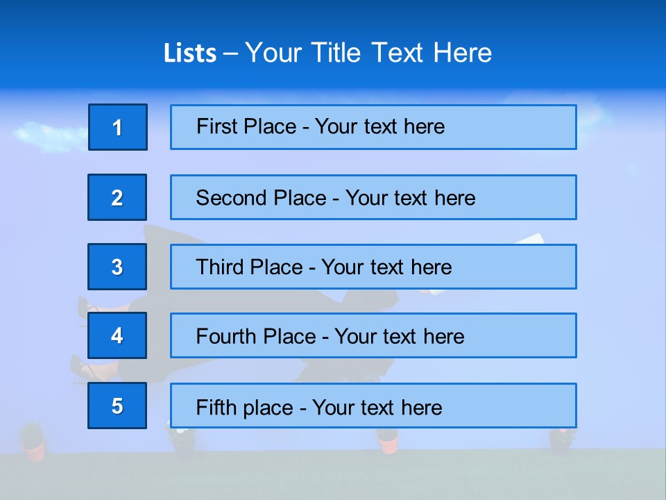 Youth Cloud Education PowerPoint Template