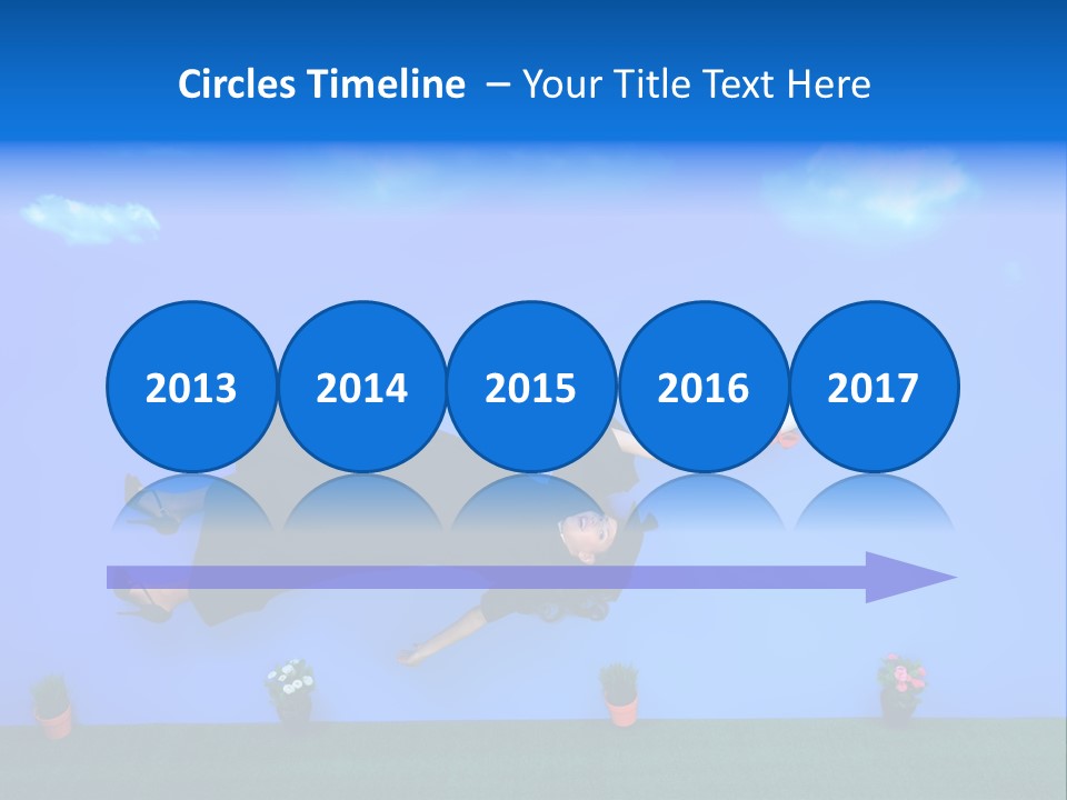 Youth Cloud Education PowerPoint Template