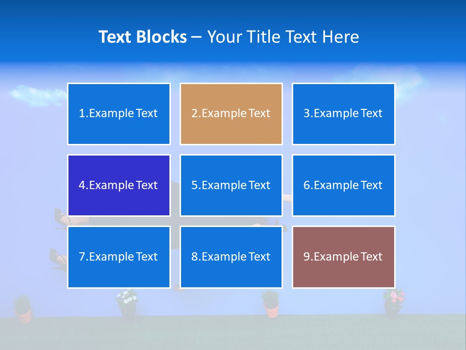 Youth Cloud Education PowerPoint Template