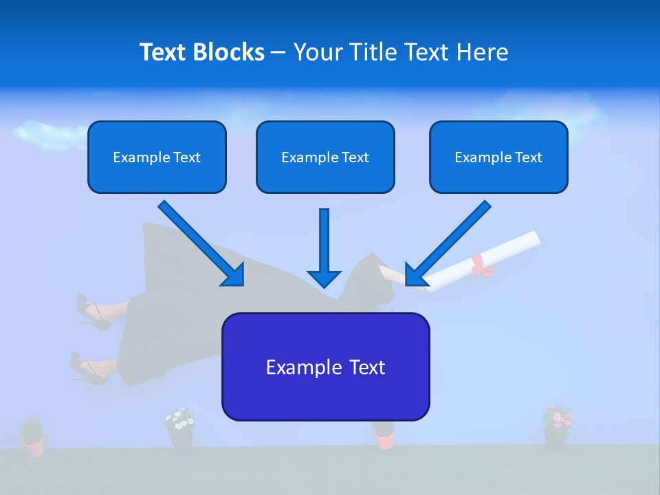Youth Cloud Education PowerPoint Template