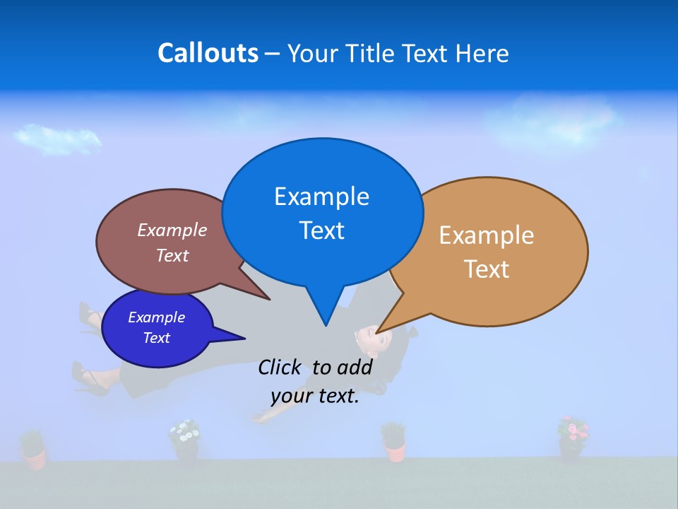 Youth Cloud Education PowerPoint Template