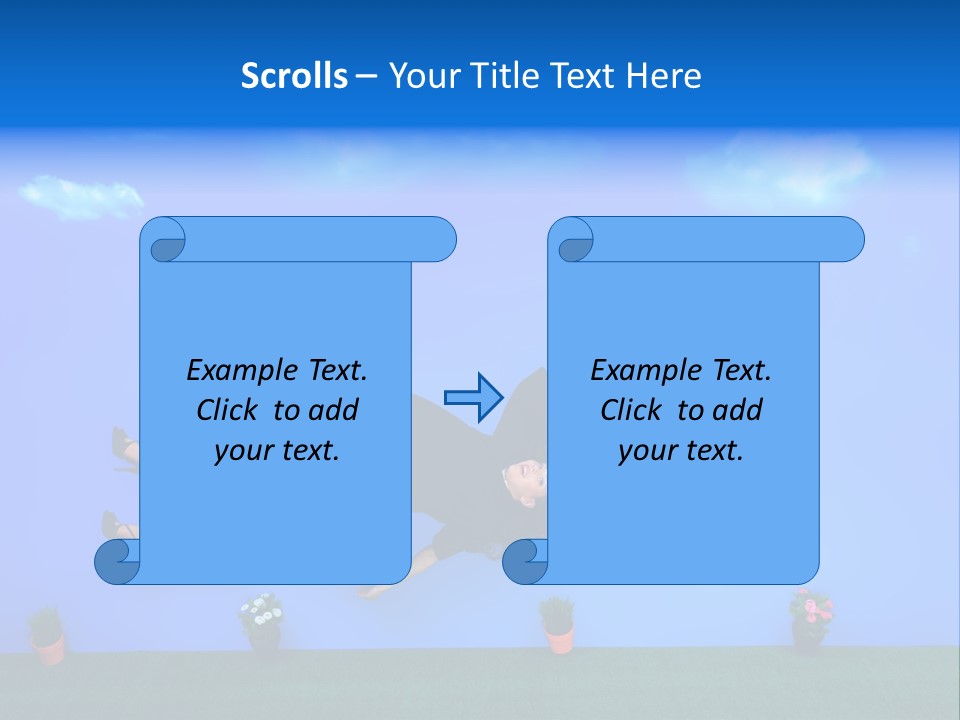 Youth Cloud Education PowerPoint Template