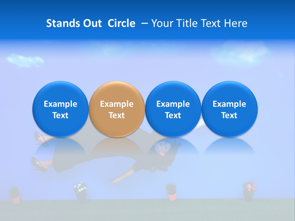 Youth Cloud Education PowerPoint Template