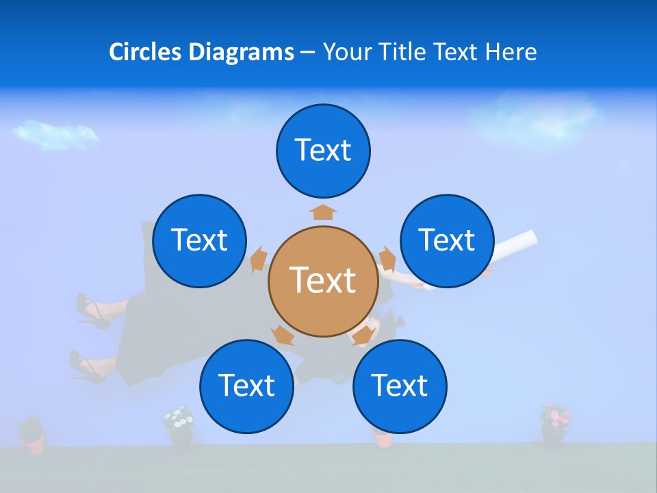 Youth Cloud Education PowerPoint Template