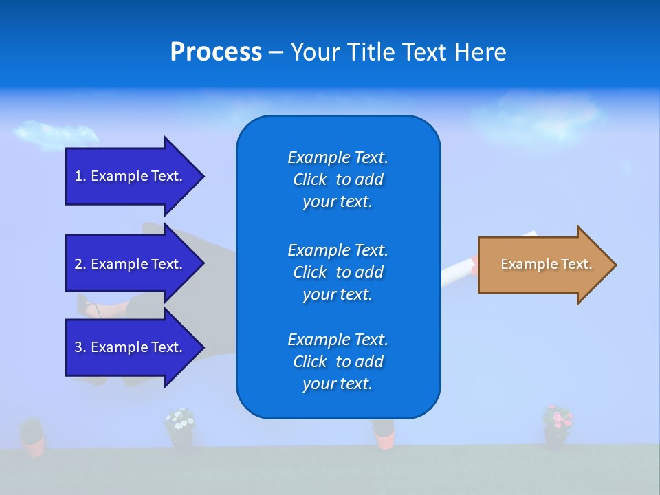 Youth Cloud Education PowerPoint Template