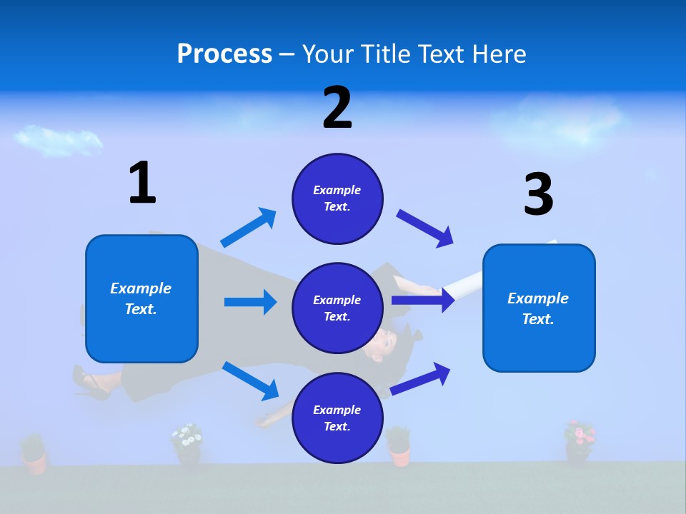 Youth Cloud Education PowerPoint Template