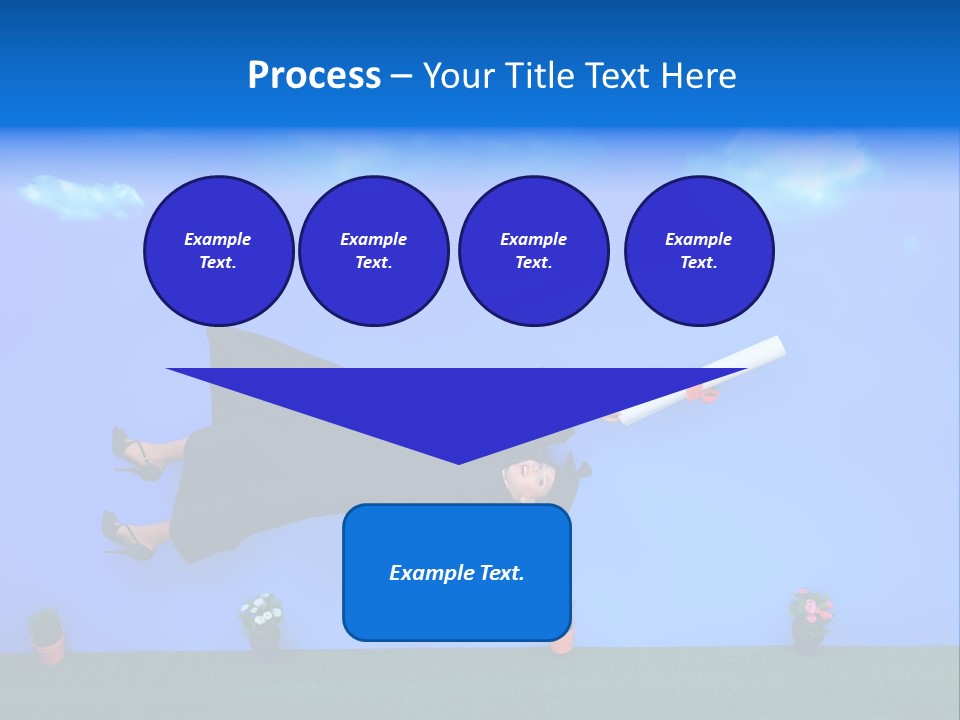 Youth Cloud Education PowerPoint Template