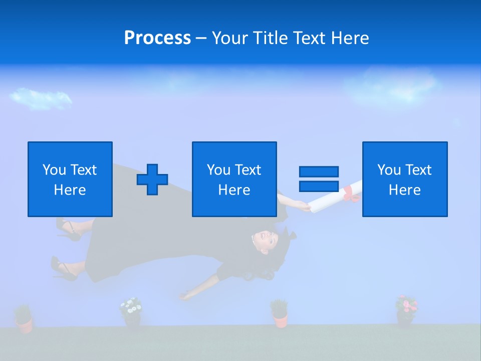 Youth Cloud Education PowerPoint Template