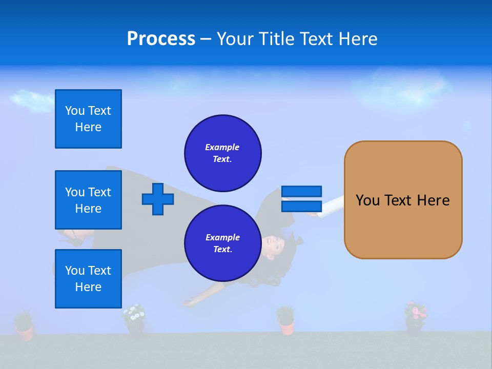 Youth Cloud Education PowerPoint Template