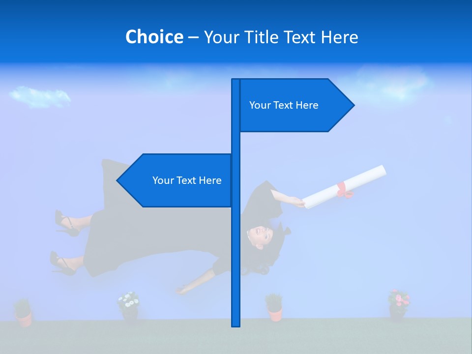 Youth Cloud Education PowerPoint Template