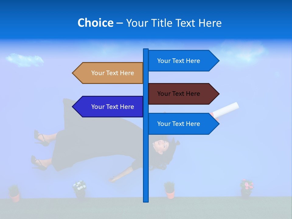 Youth Cloud Education PowerPoint Template