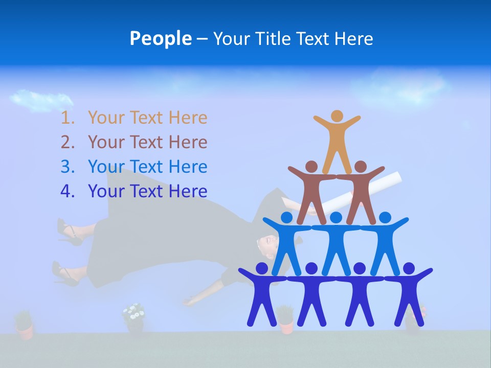 Youth Cloud Education PowerPoint Template