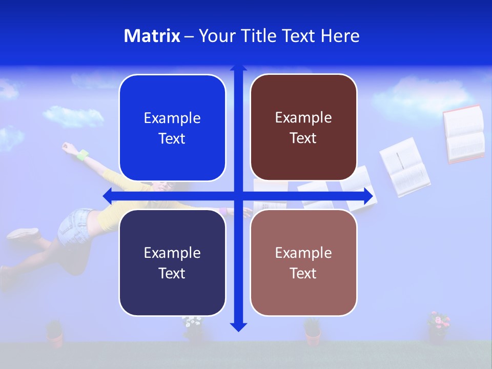 Fantasy University Summer PowerPoint Template