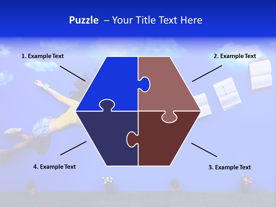 Fantasy University Summer PowerPoint Template