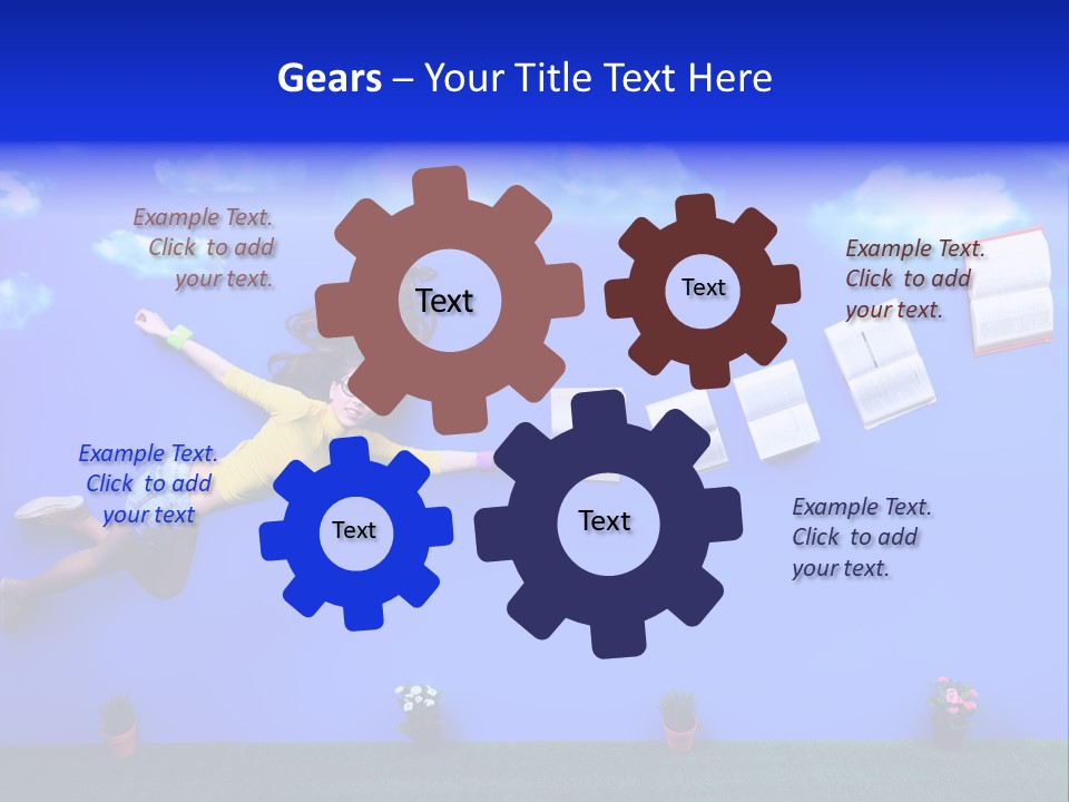 Fantasy University Summer PowerPoint Template