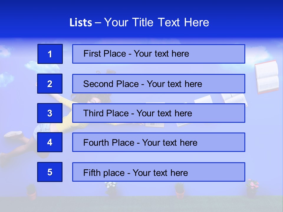 Fantasy University Summer PowerPoint Template