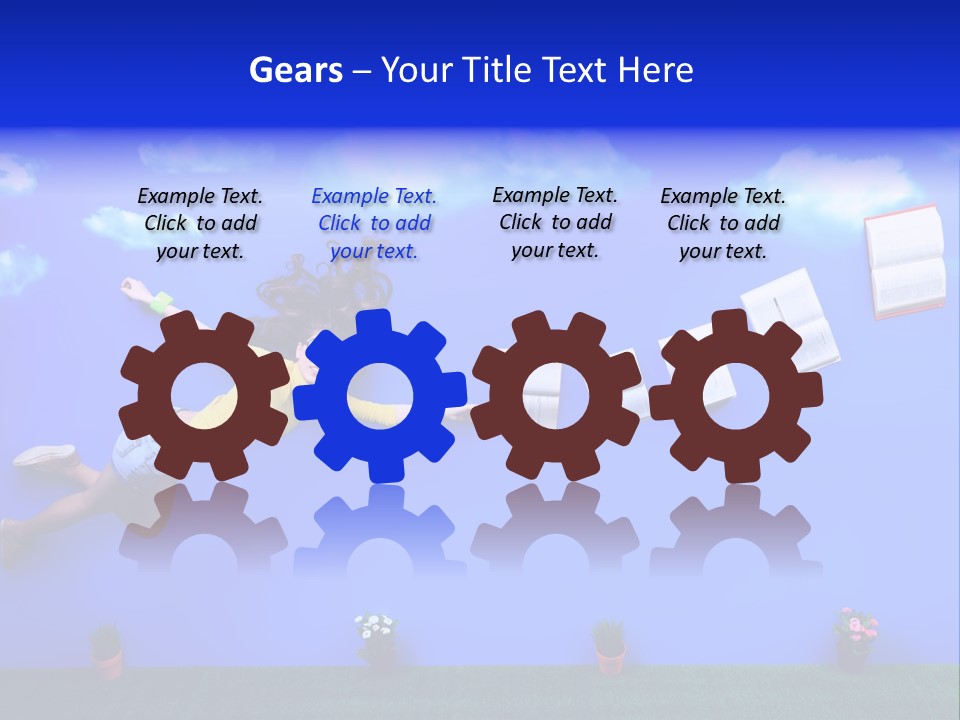 Fantasy University Summer PowerPoint Template