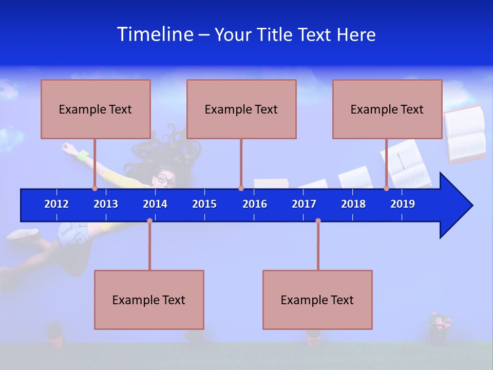 Fantasy University Summer PowerPoint Template