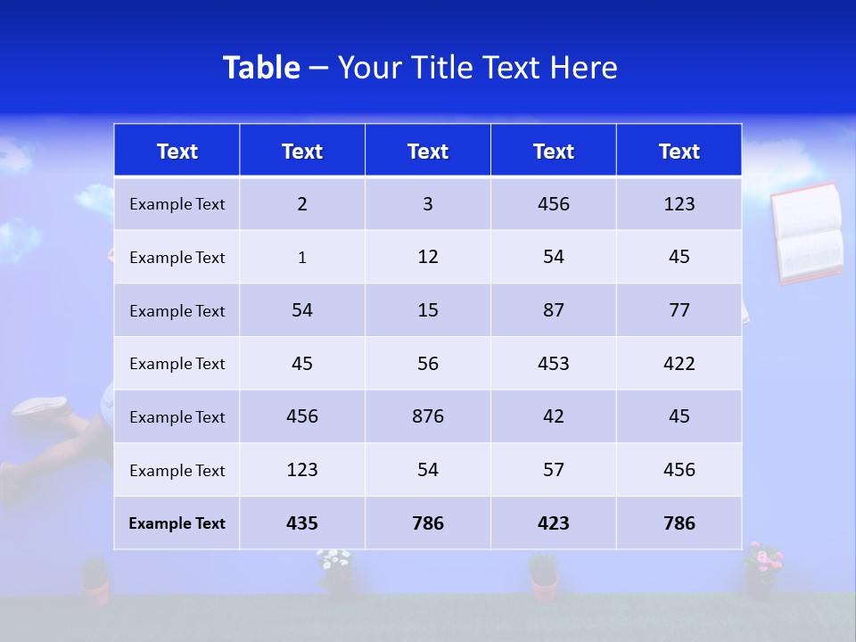 Fantasy University Summer PowerPoint Template