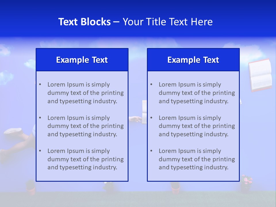 Fantasy University Summer PowerPoint Template