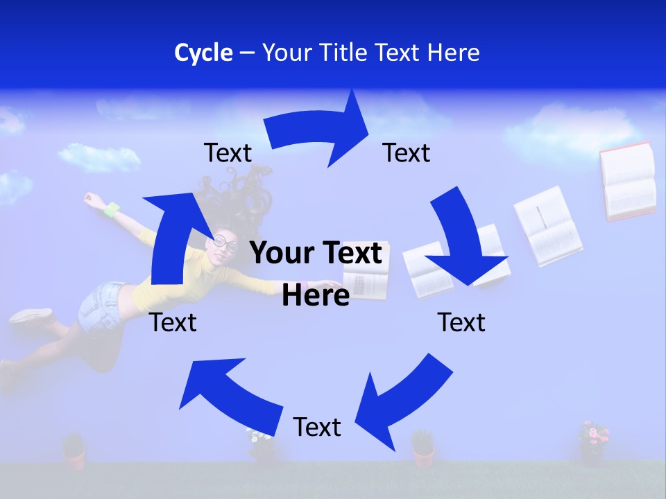 Fantasy University Summer PowerPoint Template