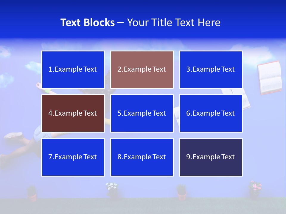 Fantasy University Summer PowerPoint Template